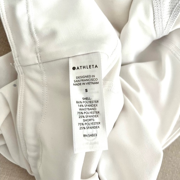 Athleta Run With It Skort White SIZE small - Picture 9 of 15